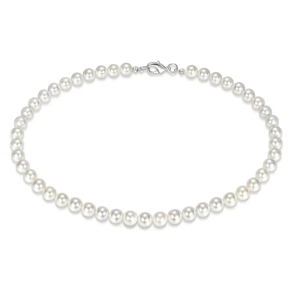 Pearl Necklace Men Chucaessentials