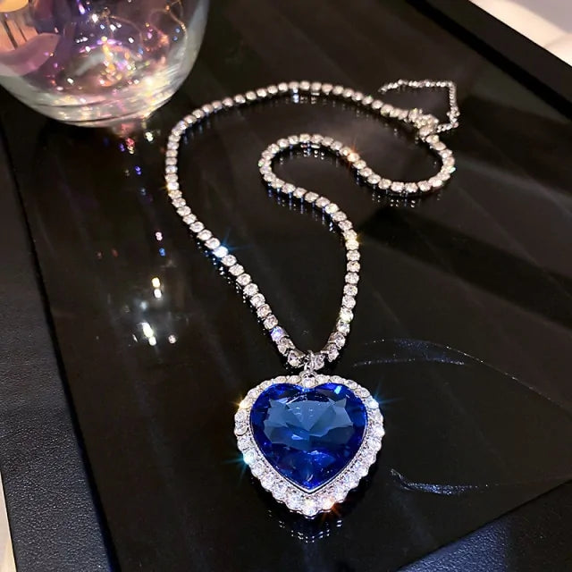 Titanic Heart of Ocean Necklaces Chucaessentials