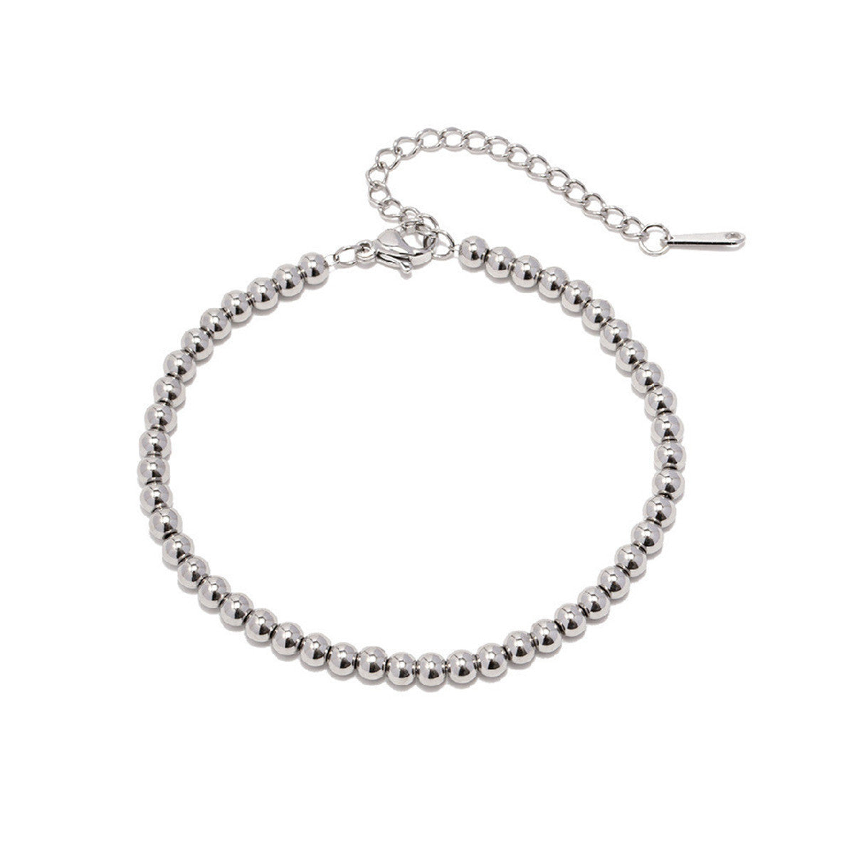 18K Gold-Plated Stainless Steel Ball Bracelet for Women. Chucaessentials