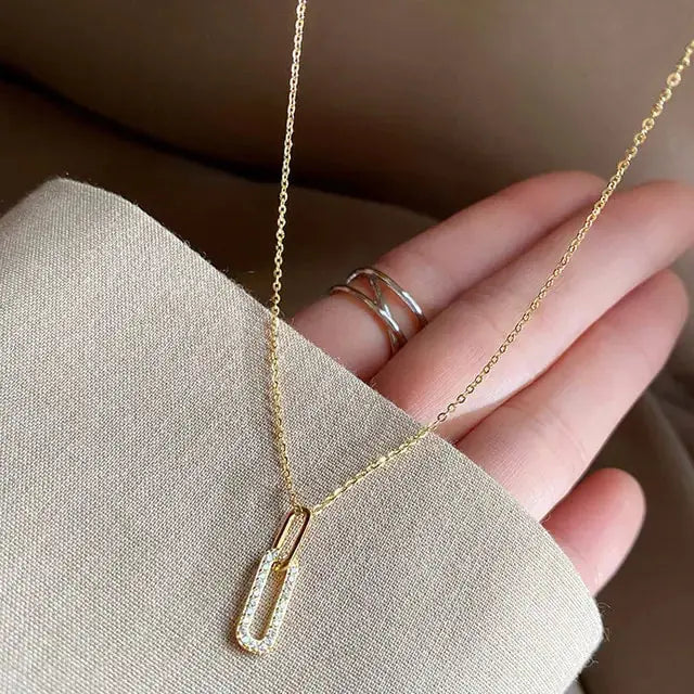Sterling Silver& Gold Pendant Necklaces Chucaessentials
