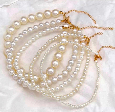 Elegant Pearl Necklace Chucaessentials