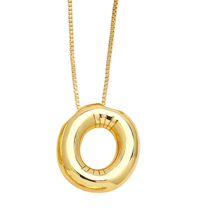 Minimalist 26 English Letters Pendant Necklace