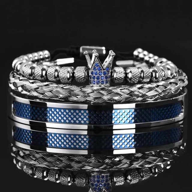 Men Crown Bracelets