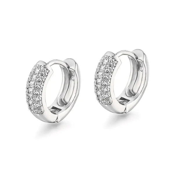 Neymar Luxe cubic zirconia stones Ear Studs.