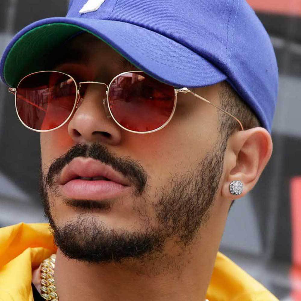 Urban Bling CZ Stud Earrings for Men. Chucaessentials