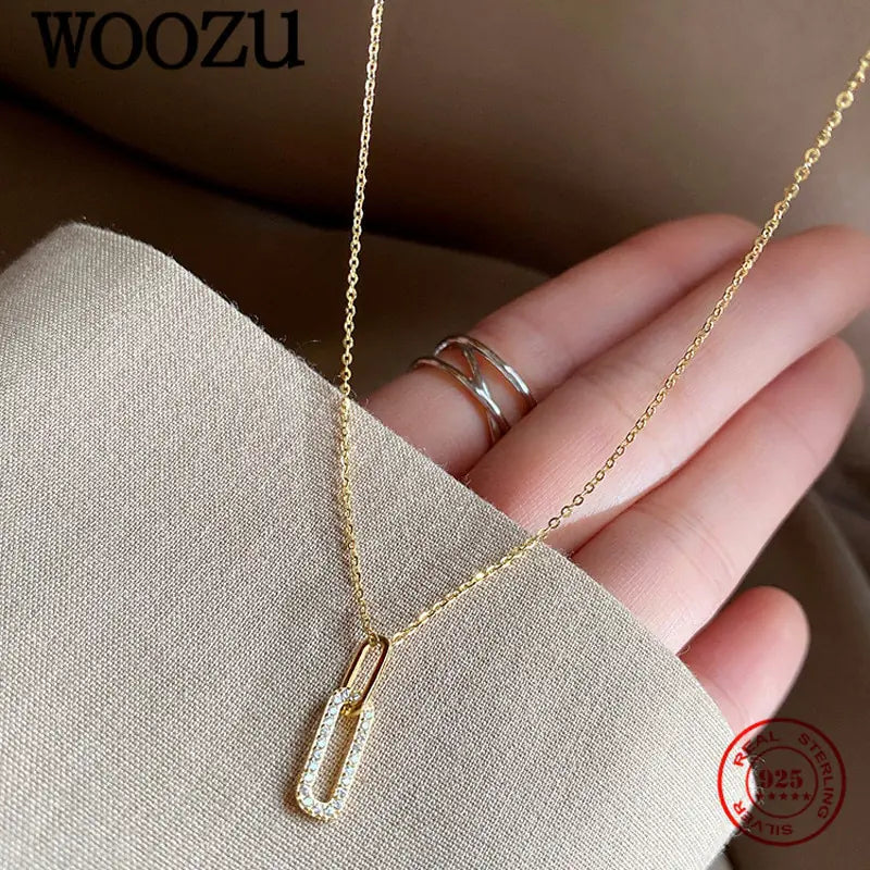 Sterling Silver& Gold Pendant Necklaces