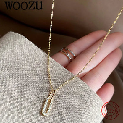 Sterling Silver& Gold Pendant Necklaces