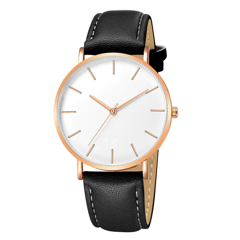 Simple Leather Men's stylish Watches