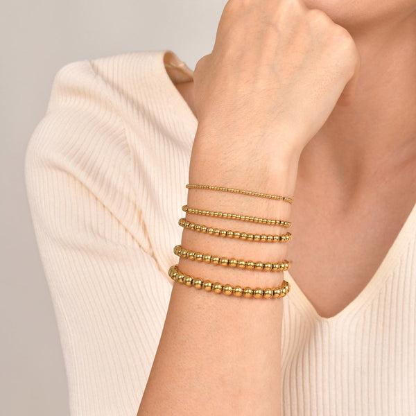 Stainless Steel Bead Bracelet