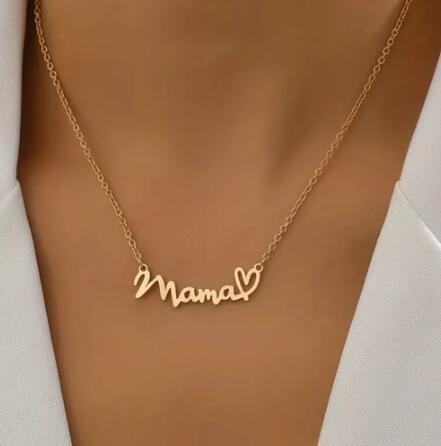 Mom's Heart Pendant Necklace (One Piece) Chucaessentials