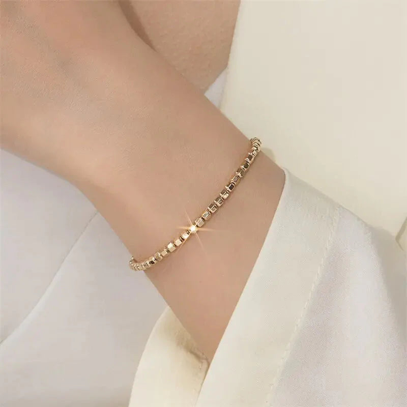 gold-plated bracelet Sunlight Beaded