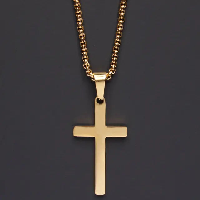 Classic Cross Men Necklace