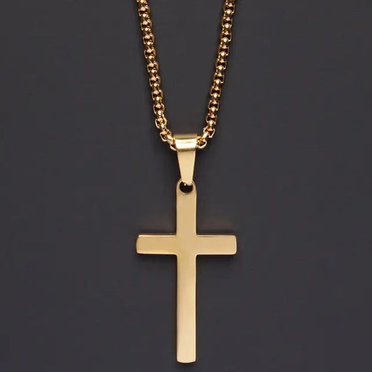 Classic Cross Men Necklace