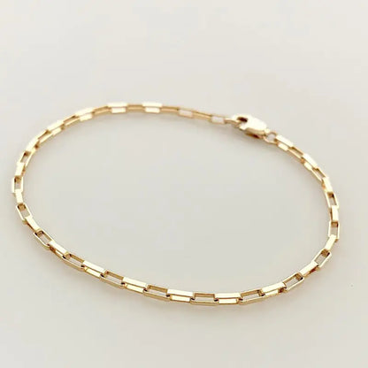 Gold Filled Chain Bracelet Handmade Jewelry