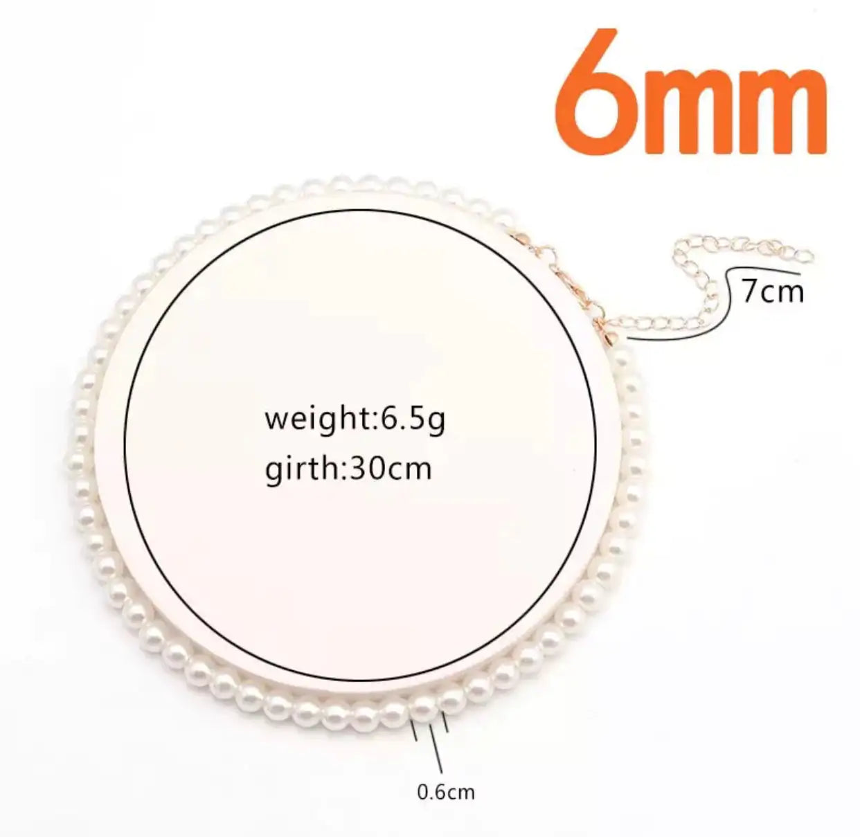 Elegant Pearl Necklace Chucaessentials